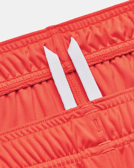 Pantalón corto UA Challenger Knit para mujer, Orange, pdpMainDesktop image number 4